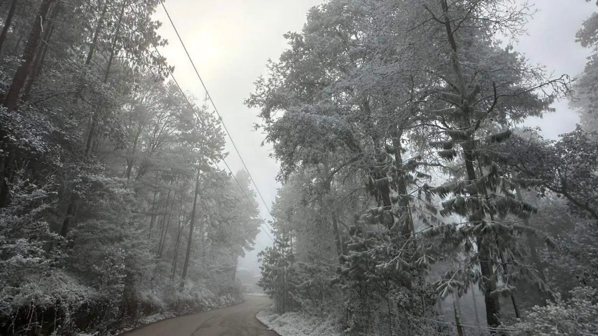 Nevadas en Tulancingo